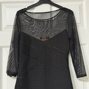BCBGeneration Black Long Sleeve Dress
